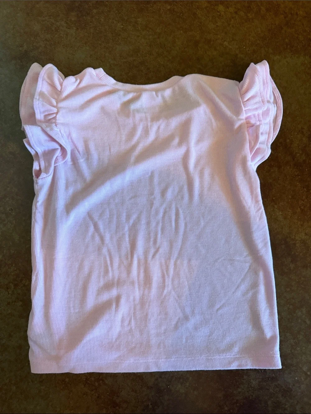 Old Navy Girls Short Sleeve Ruffle Tees & cloud motion tank YL (10-12) Like New